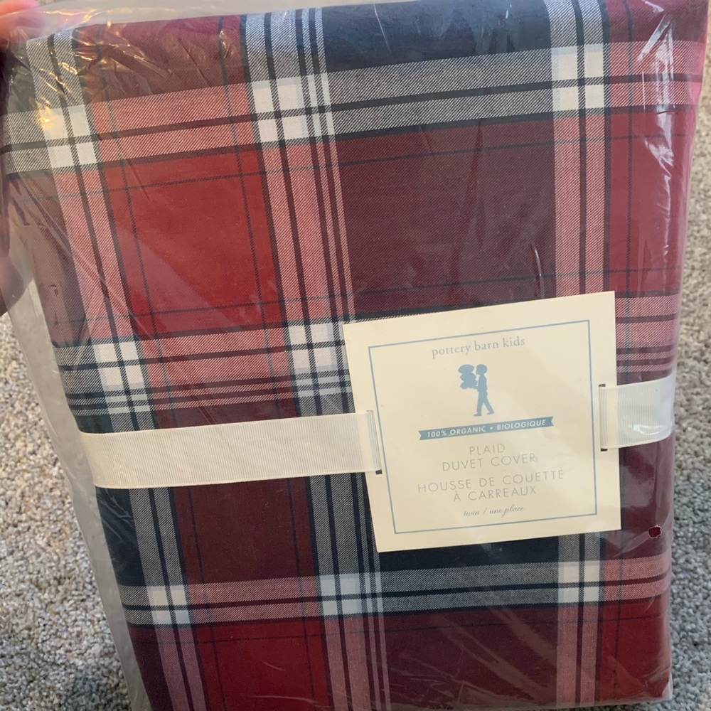 Pottery Barn Kids twin duvet cover